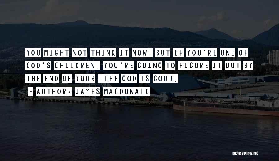 Life Is Not Good Quotes By James MacDonald