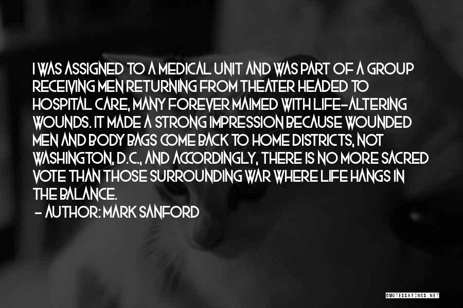 Life Is Not Quotes By Mark Sanford