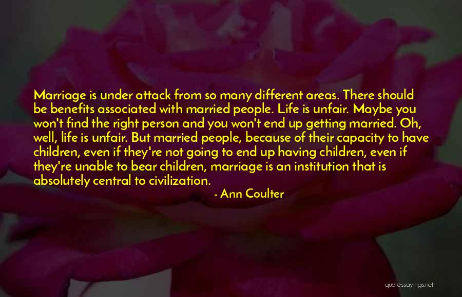 Life Is Not Unfair Quotes By Ann Coulter Life Is Not Unfair Quotes By Ann Coulter