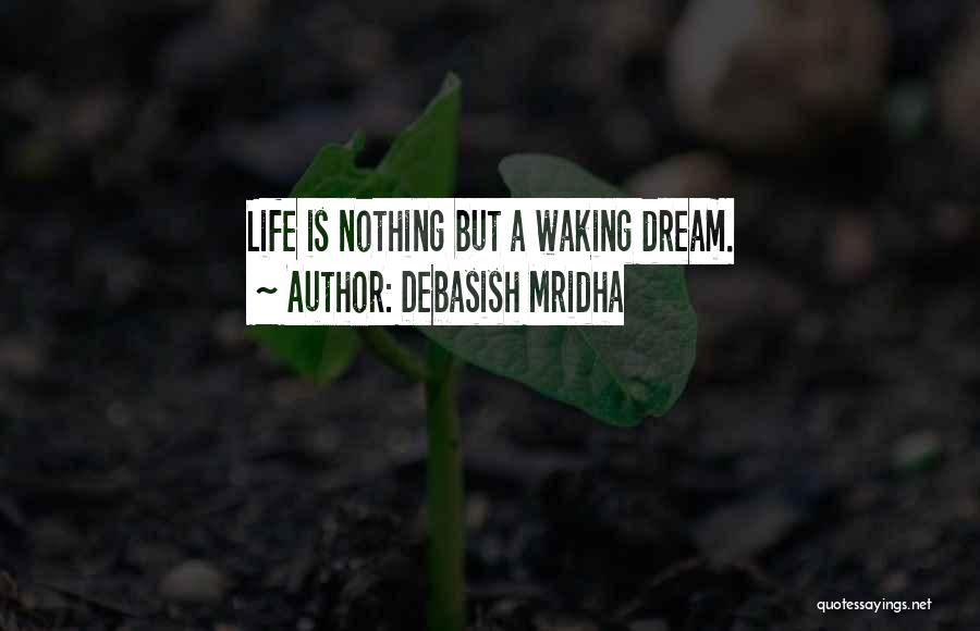 Life Is Nothing But A Dream Quotes By Debasish Mridha