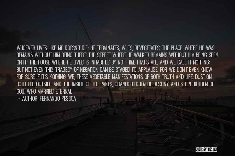 Life Is Nothing Without God Quotes By Fernando Pessoa