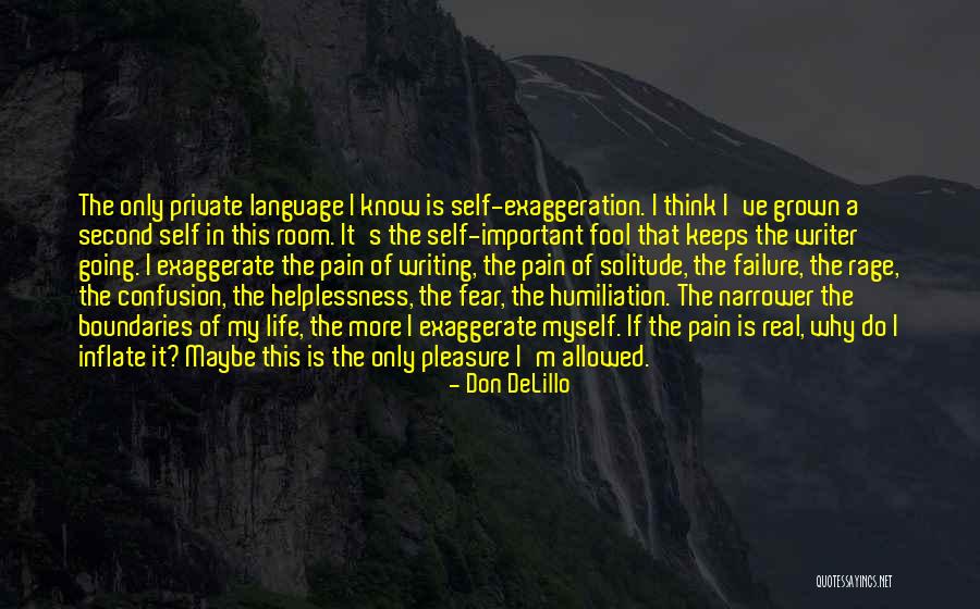 Life Is Only Pain Quotes By Don DeLillo Life Is Only Pain Quotes By Don DeLillo