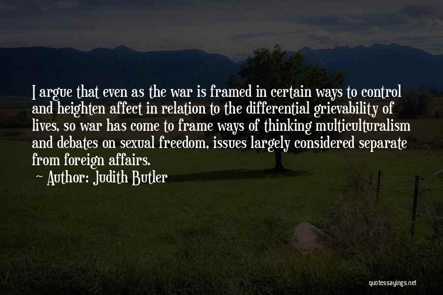 Life Is Precarious Quotes By Judith Butler