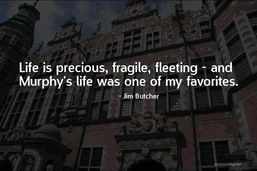 Life Is Precious And Fleeting Quotes By Jim Butcher Life Is Precious And Fleeting Quotes By Jim Butcher