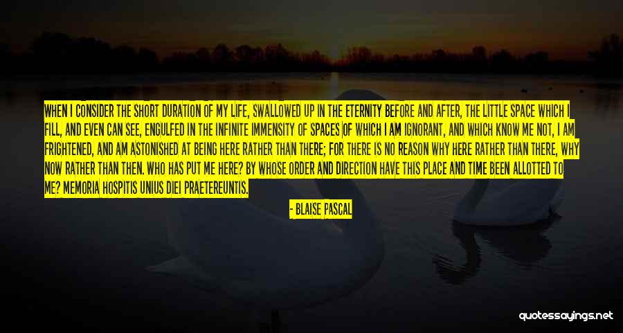 Life Is Short Then Quotes By Blaise Pascal Life Is Short Then Quotes By Blaise Pascal