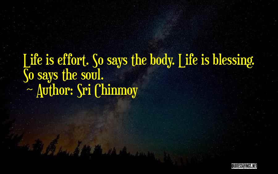 Life Is Such A Blessing Quotes By Sri Chinmoy
