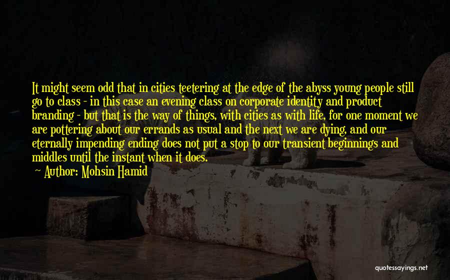 Life Is Transient Quotes By Mohsin Hamid