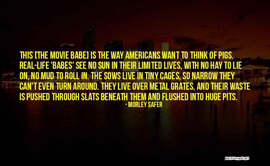 Life Is Turn Around Quotes By Morley Safer Life Is Turn Around Quotes By Morley Safer