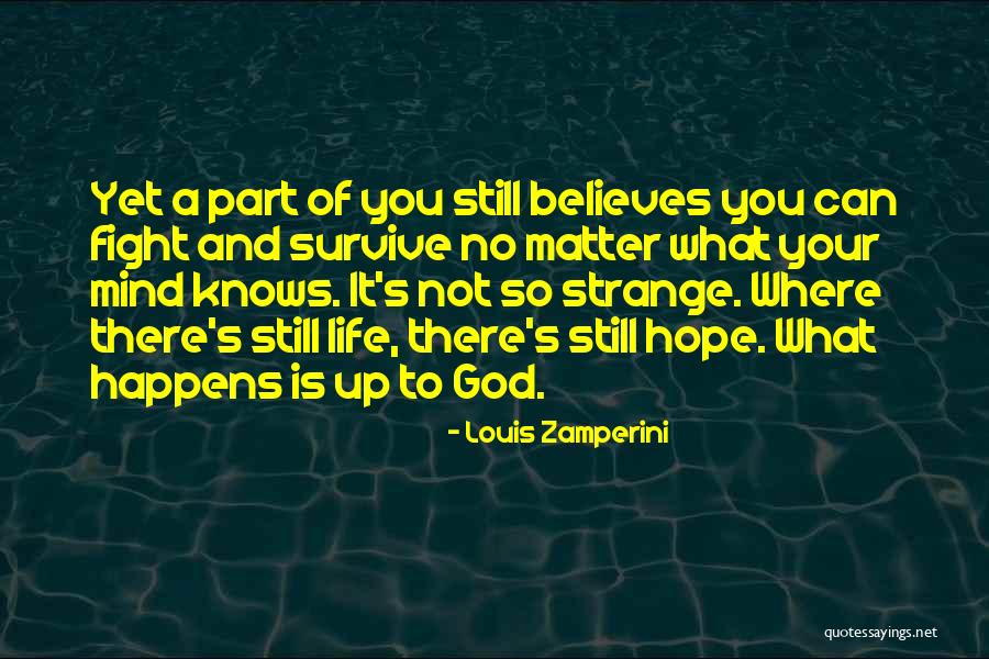 Life Is What Happens Quotes By Louis Zamperini