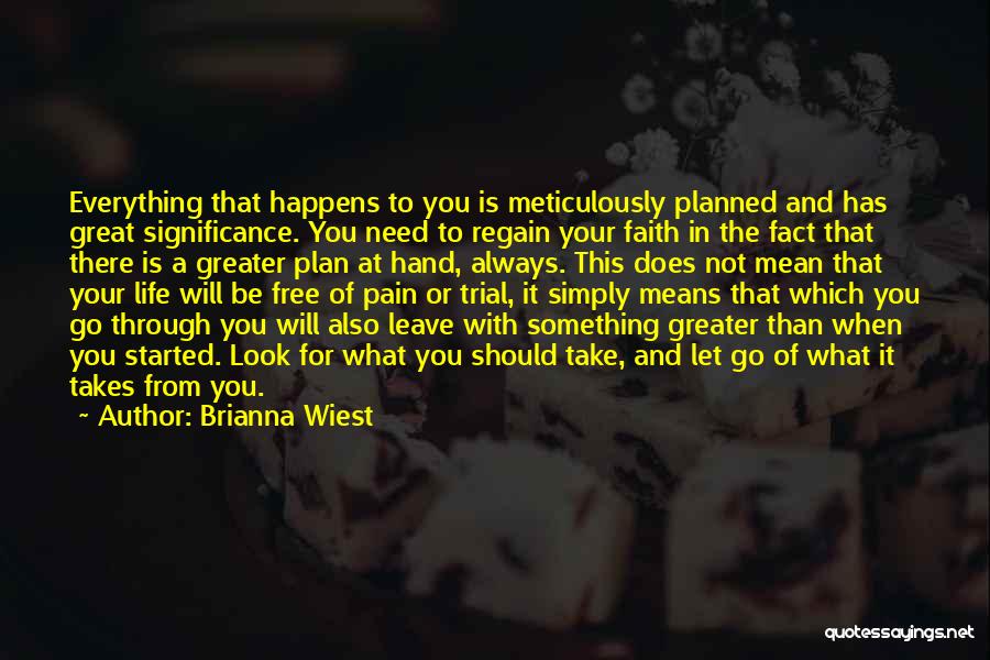 Life Is What Happens To You Quotes By Brianna Wiest