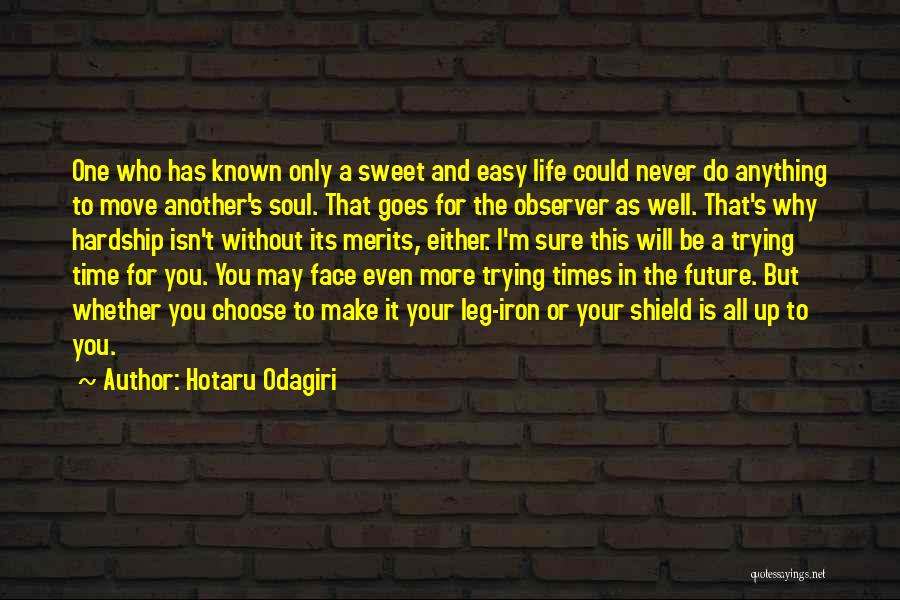 Life Isn't Easy Quotes By Hotaru Odagiri