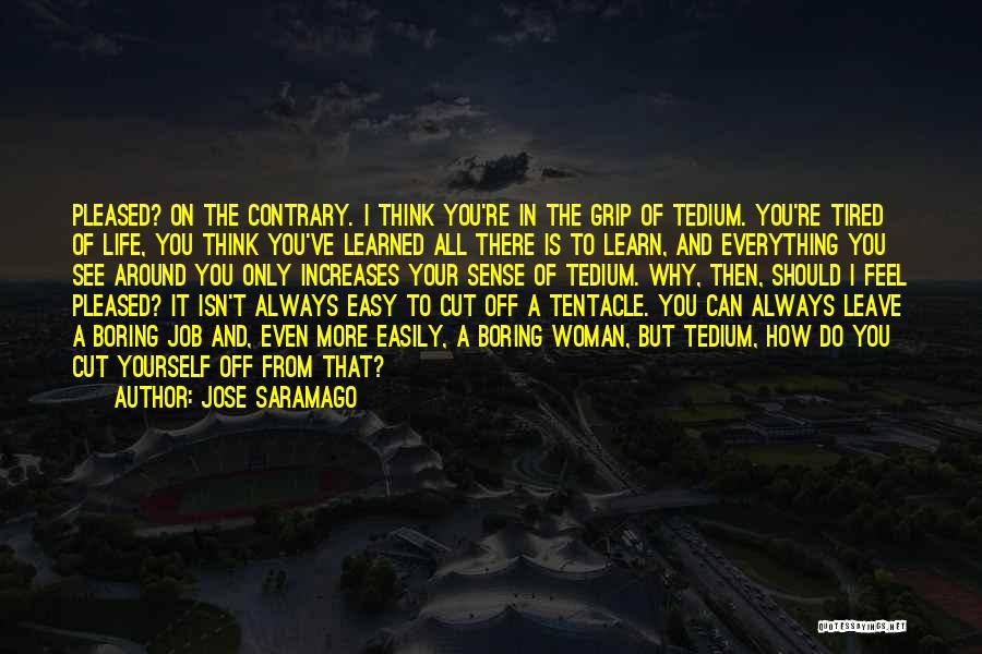Life Isn't Easy Quotes By Jose Saramago