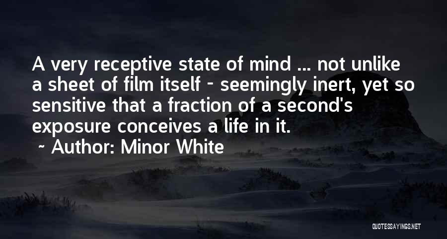 Life Itself Film Quotes By Minor White