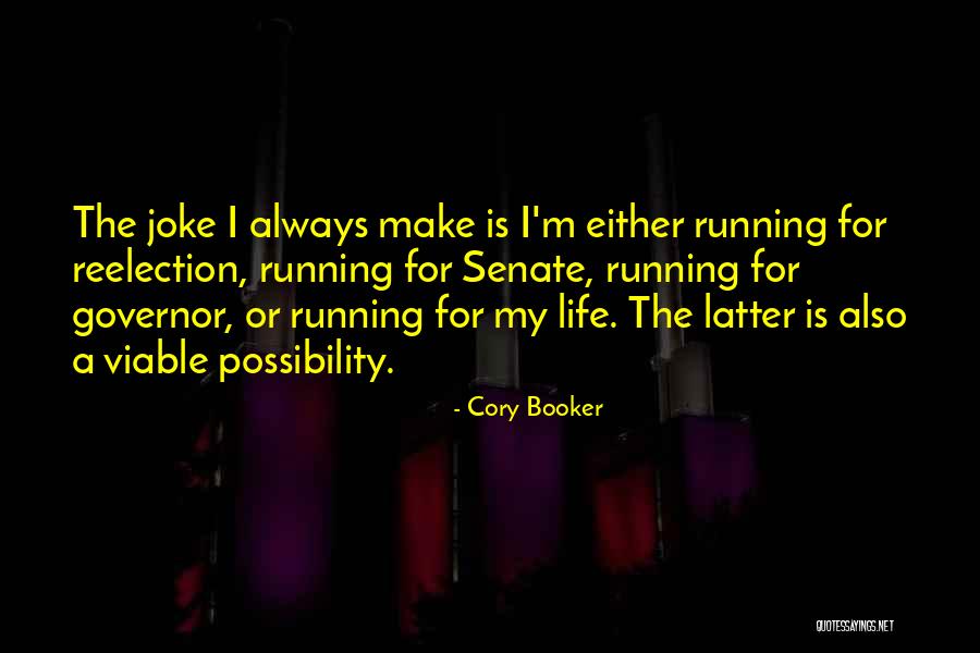 Life Joke Quotes By Cory Booker