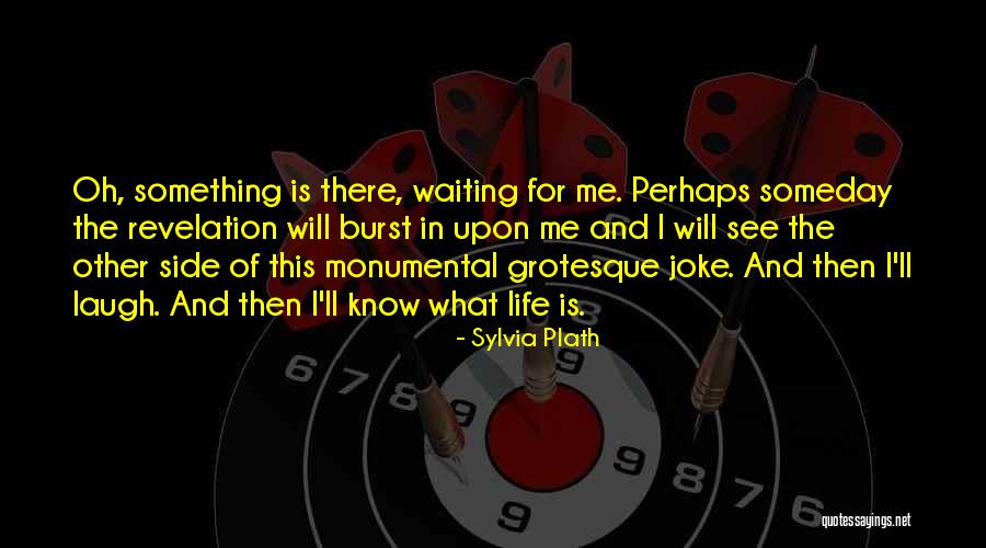 Life Joke Quotes By Sylvia Plath