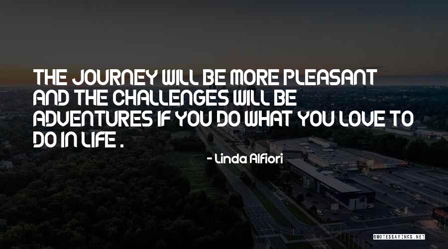 Life Journey Success Quotes By Linda Alfiori