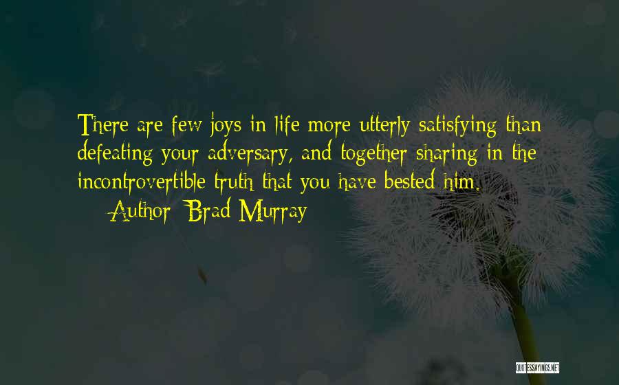 Life Joys Quotes By Brad Murray