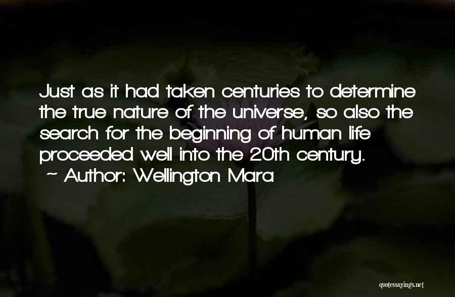 Life Just Beginning Quotes By Wellington Mara