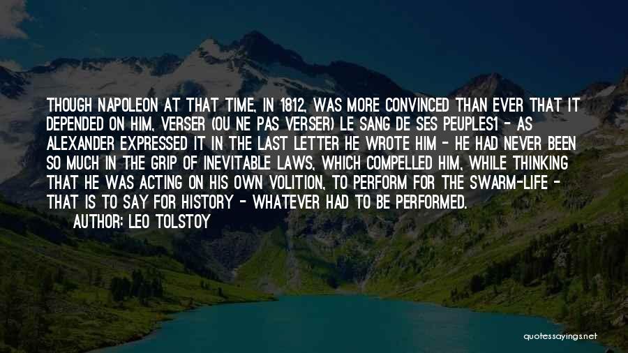 Life Laws Quotes By Leo Tolstoy