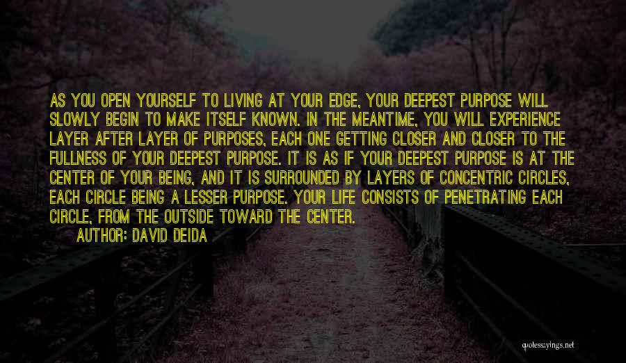 Life Layers Quotes By David Deida