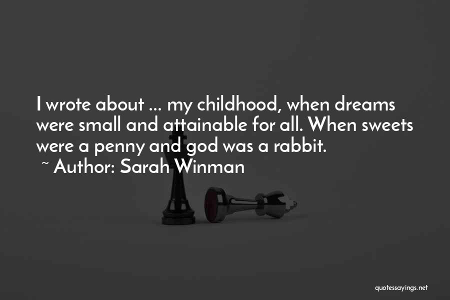 Life Lessons And God Quotes By Sarah Winman