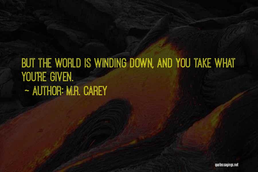 Life Lessons And Happiness Quotes By M.R. Carey