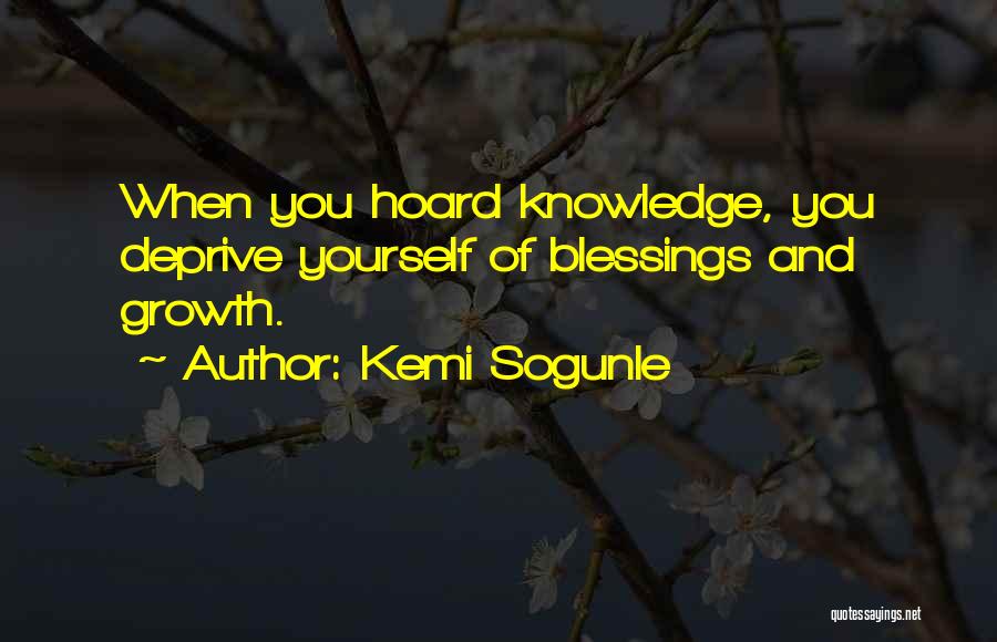 Life-lessons-fact-wisdom Quotes By Kemi Sogunle