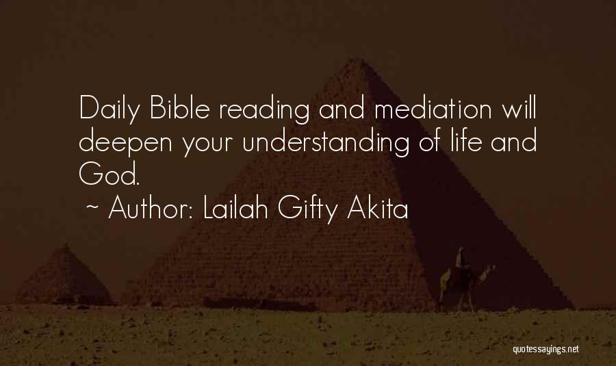 Life Lessons God Quotes By Lailah Gifty Akita