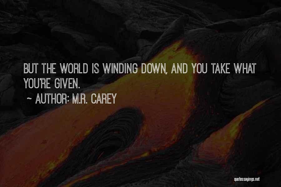 Life Lessons Happiness Quotes By M.R. Carey