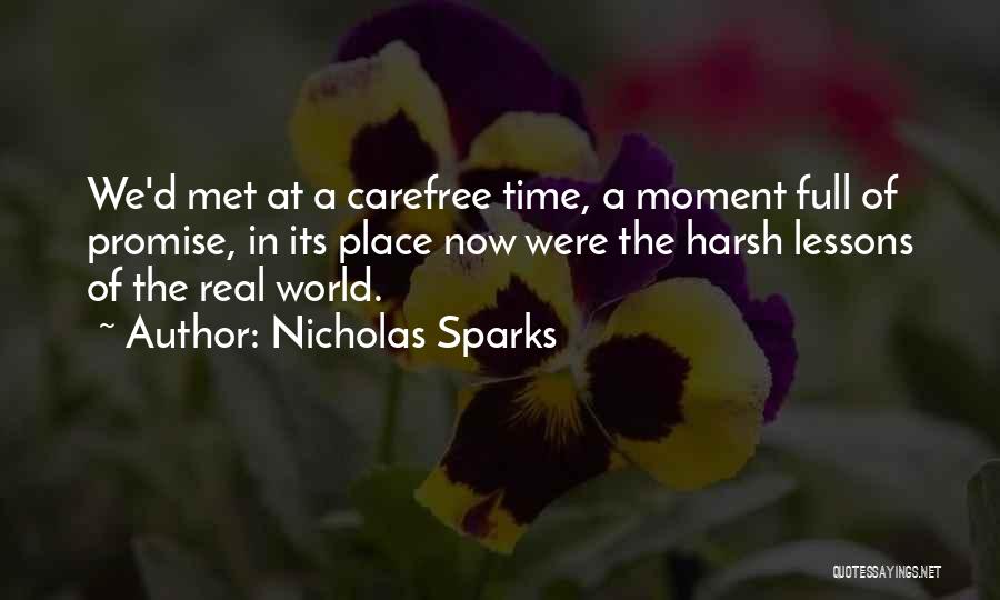 Life Lessons In Love Quotes By Nicholas Sparks