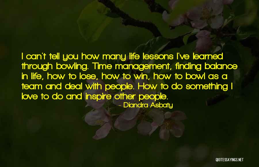 Life Lessons With Love Quotes By Diandra Asbaty