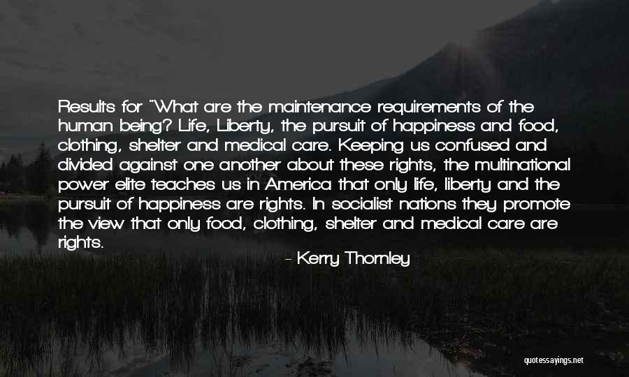 Life Liberty And The Pursuit Of Happiness Quotes By Kerry Thornley