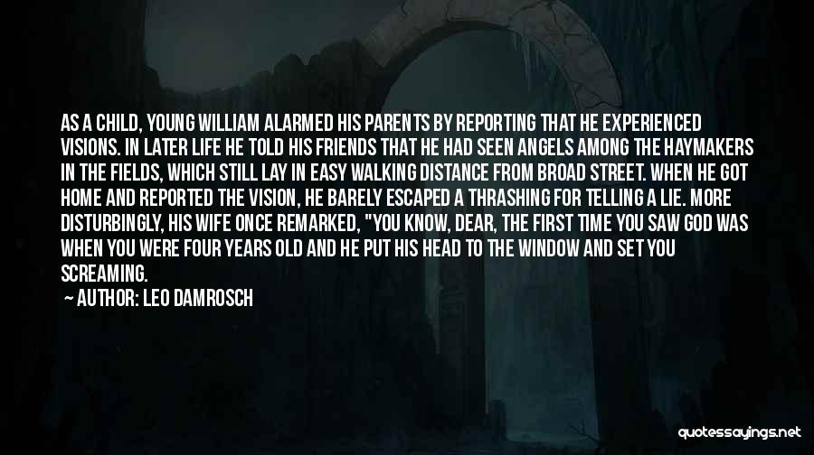 Life Lie Quotes By Leo Damrosch