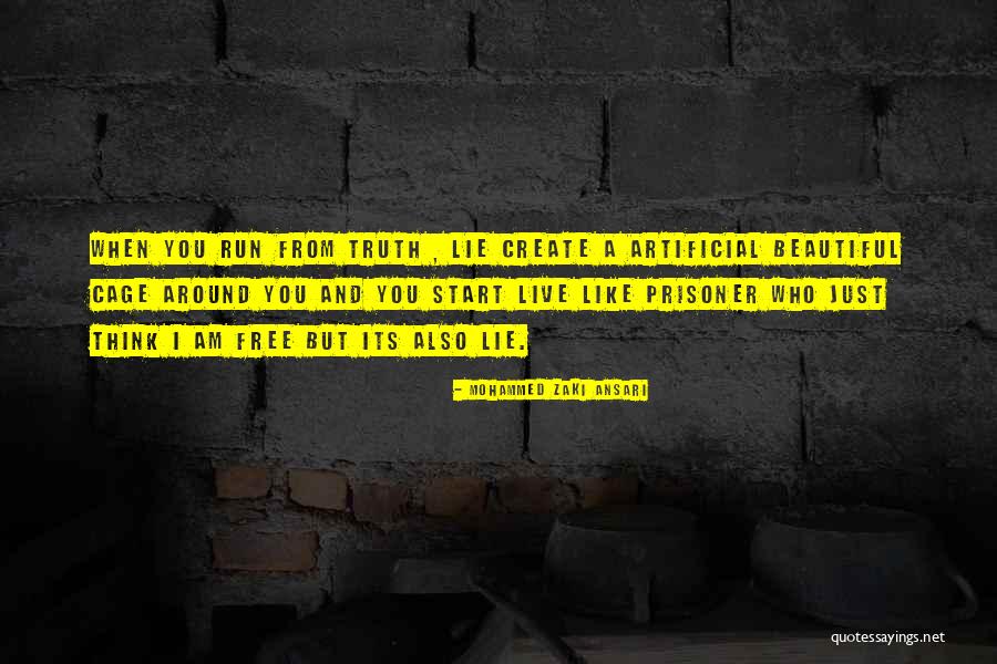 Life Lie Quotes By Mohammed Zaki Ansari Life Lie Quotes By Mohammed Zaki Ansari