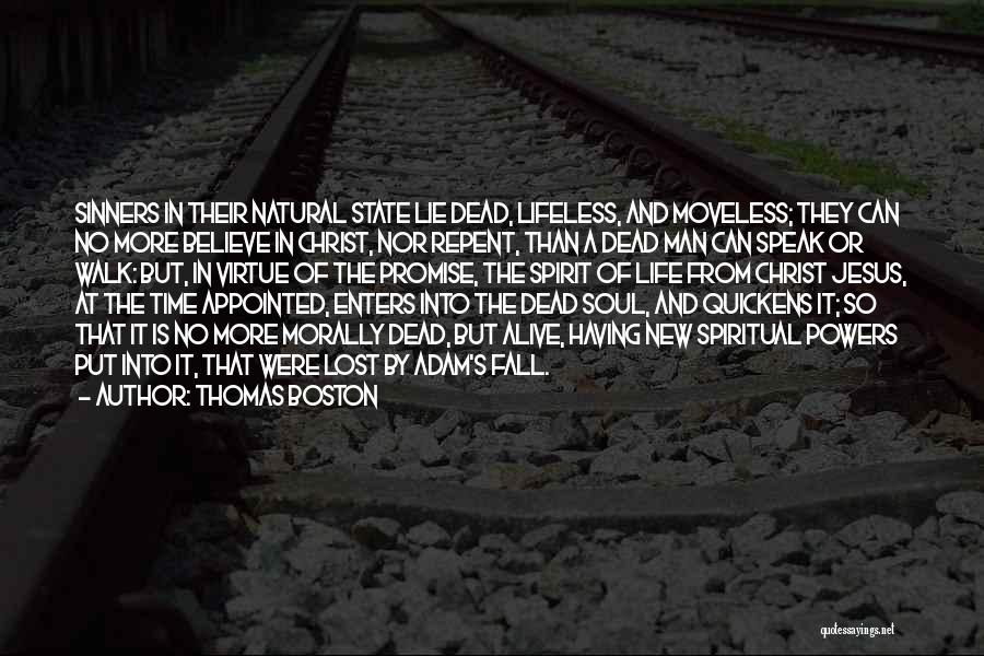 Life Lie Quotes By Thomas Boston