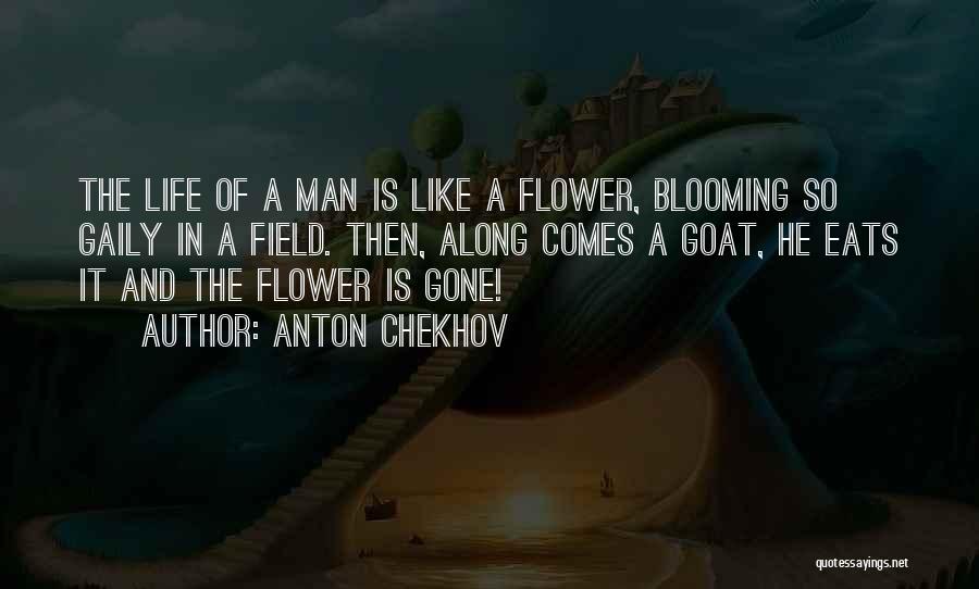 Life Like A Flower Quotes By Anton Chekhov