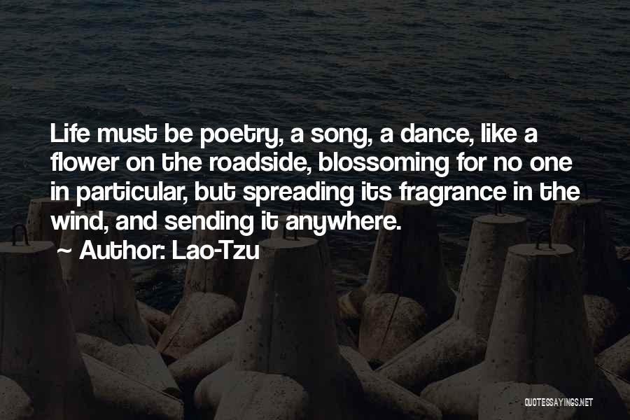 Life Like A Flower Quotes By Lao-Tzu