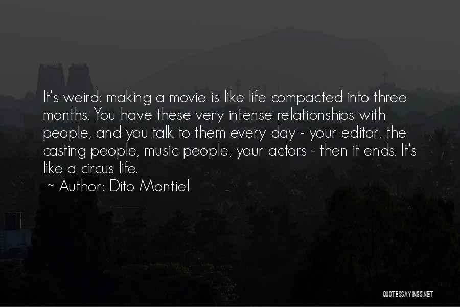 Life Like A Movie Quotes By Dito Montiel