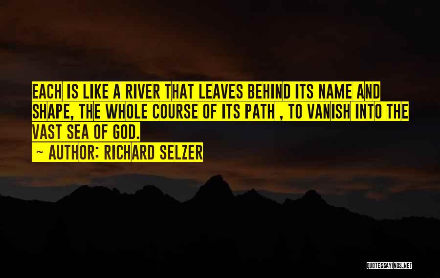 Life Like A River Quotes By Richard Selzer