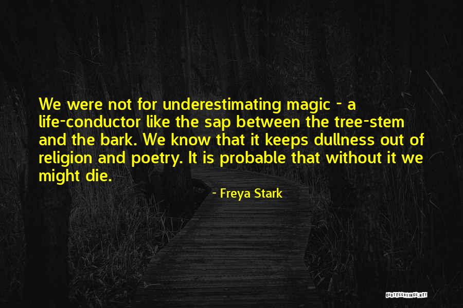 Life Like A Tree Quotes By Freya Stark