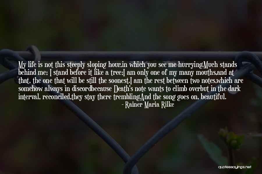 Life Like A Tree Quotes By Rainer Maria Rilke