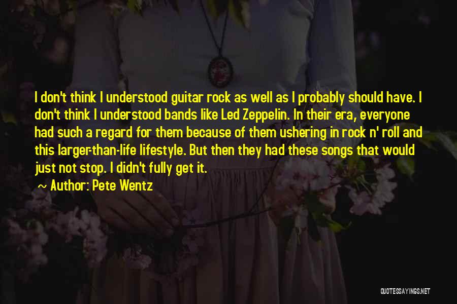 Life Like Guitar Quotes By Pete Wentz