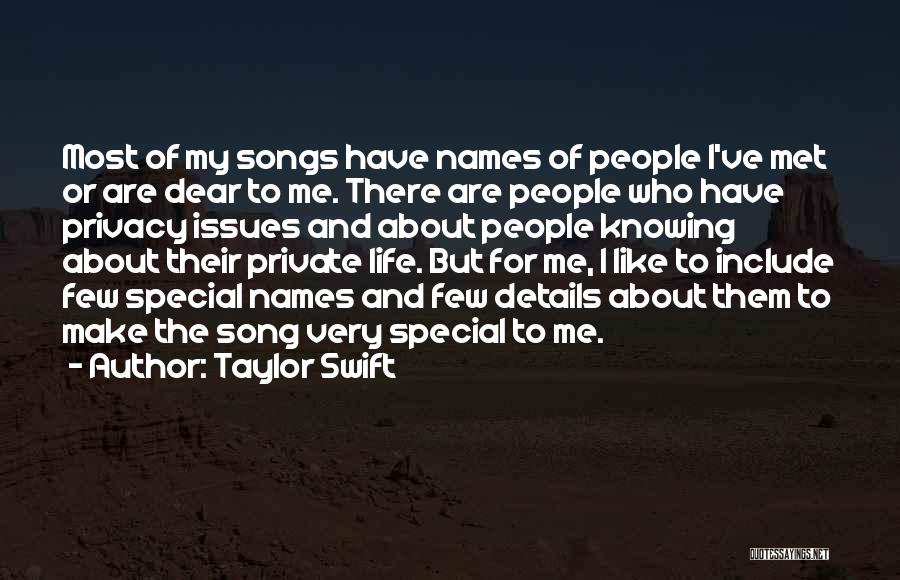 Life Like Song Quotes By Taylor Swift