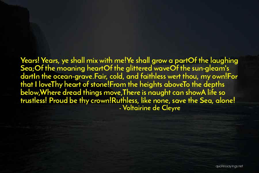 Life Like The Ocean Quotes By Voltairine De Cleyre