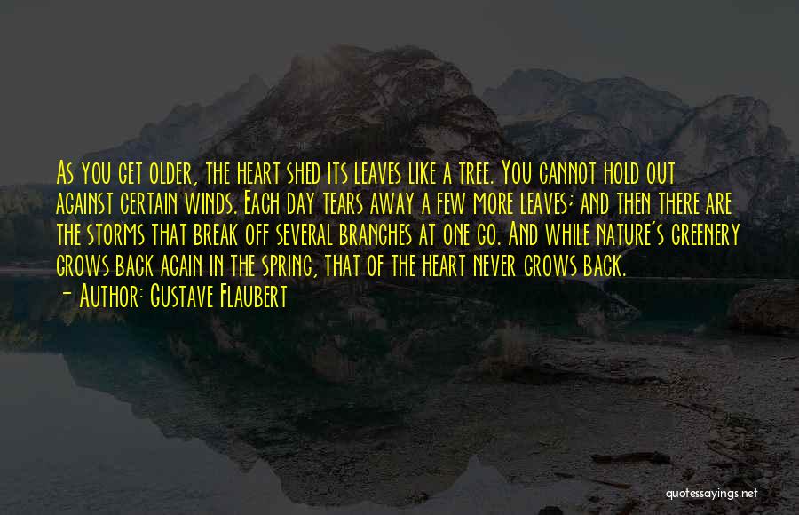 Life Like Tree Quotes By Gustave Flaubert