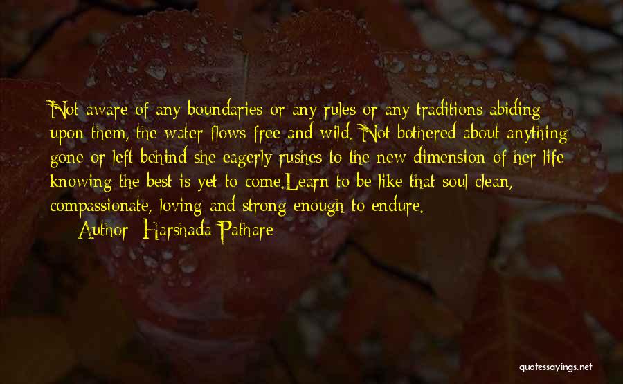 Life Like Water Quotes By Harshada Pathare