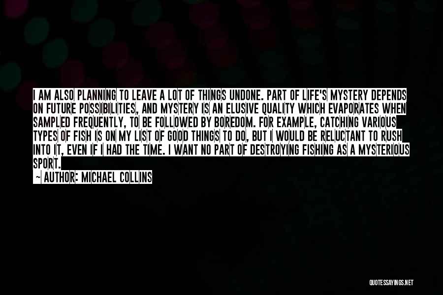 Life List Quotes By Michael Collins