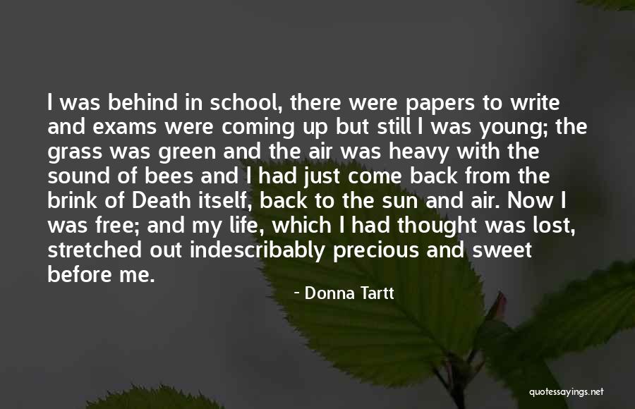 Life Lost Too Young Quotes By Donna Tartt