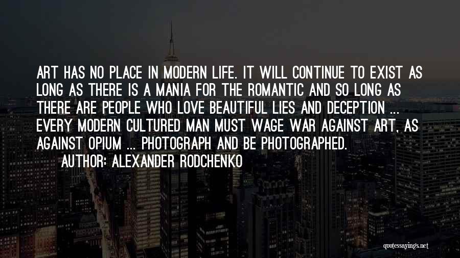 Life Love And Lies Quotes By Alexander Rodchenko