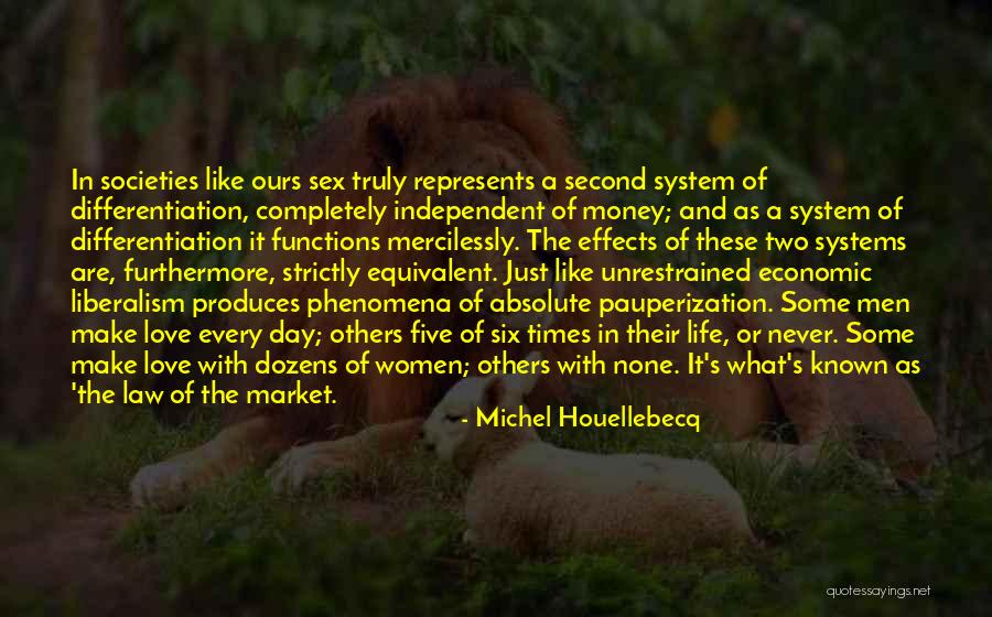 Life Love And Money Quotes By Michel Houellebecq